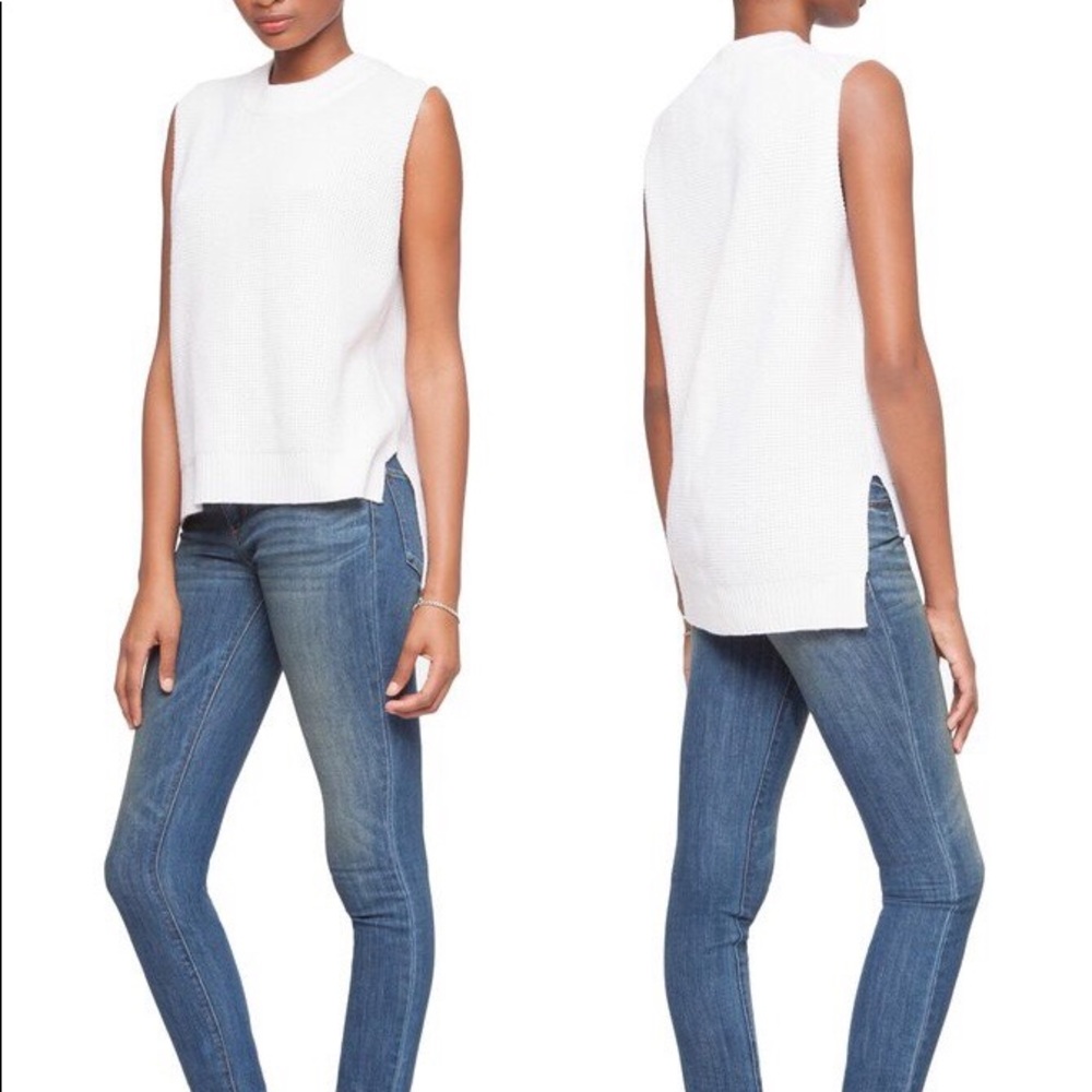 Paper Denim & Cloth Sleeveless Sweater Vest